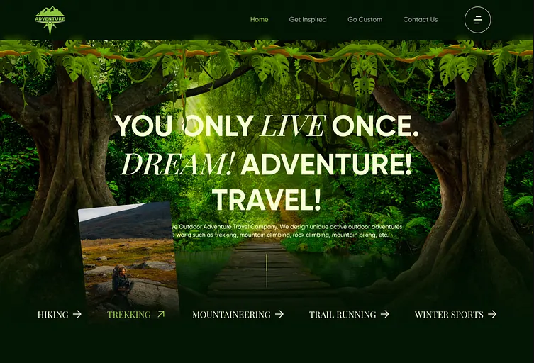 Forest Adventure Background
